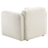 Dorset - Fabric Upholstered Round Track Arm Accent Chair