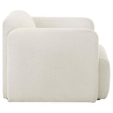 Dorset - Fabric Upholstered Round Track Arm Accent Chair