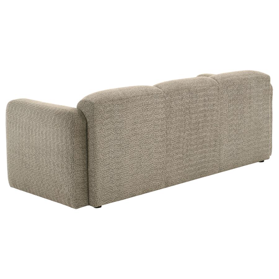 Dorset - Upholstered Round Track Arm Sofa Set