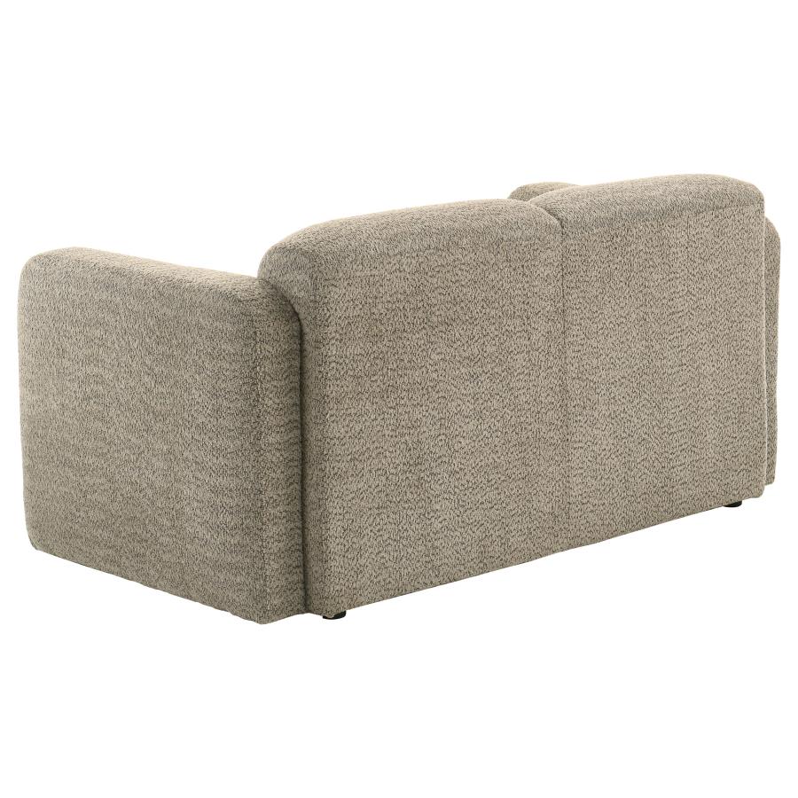 Dorset - Upholstered Round Track Arm Sofa Set