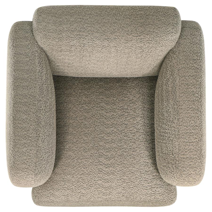 Dorset - Upholstered Round Track Arm Sofa Set