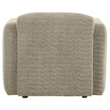 Dorset - Fabric Upholstered Round Track Arm Accent Chair