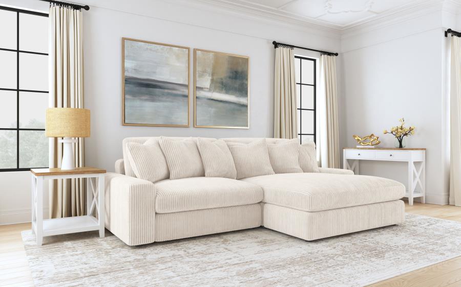 Blaine - Upholstered Reversible Chaise Sectional Sofa