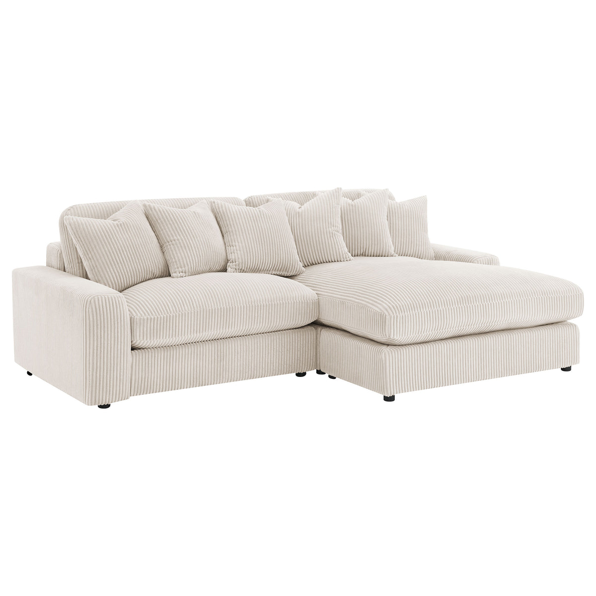 Blaine - Upholstered Reversible Chaise Sectional Sofa