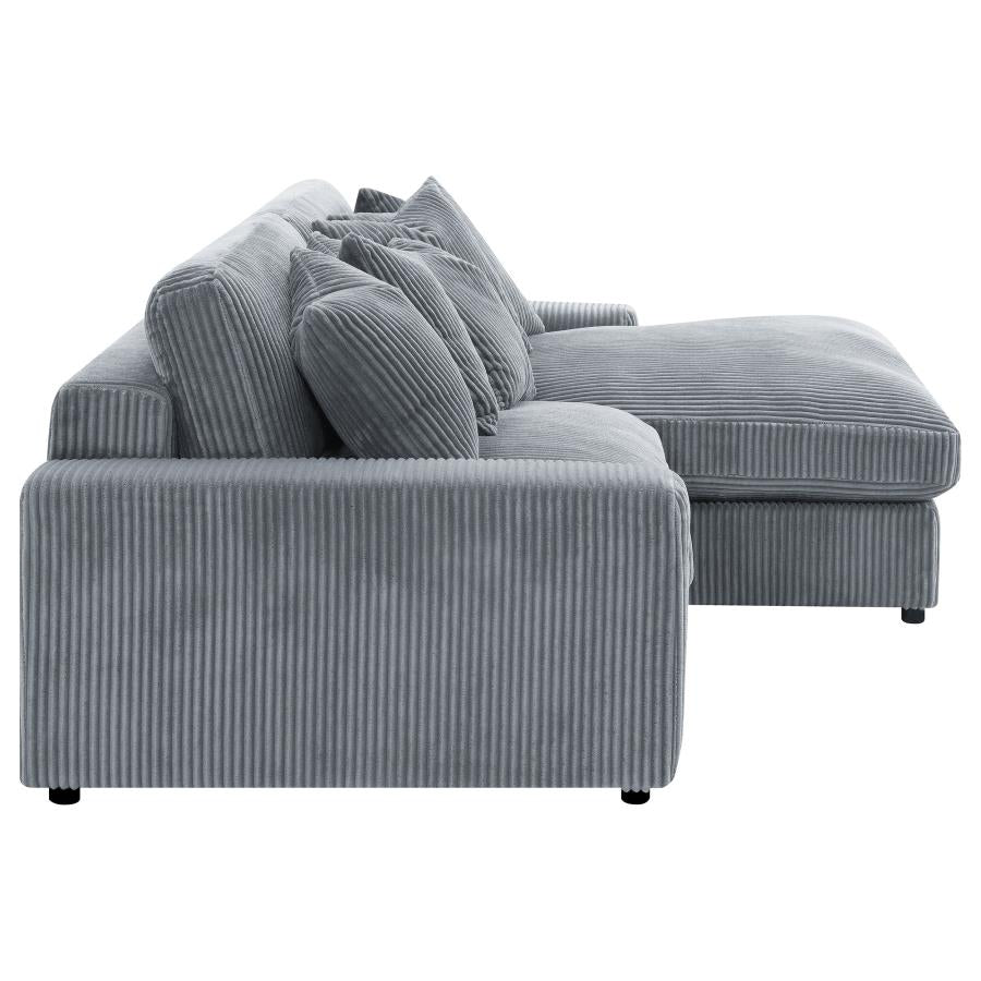 Blaine - Upholstered Reversible Chaise Sectional Sofa