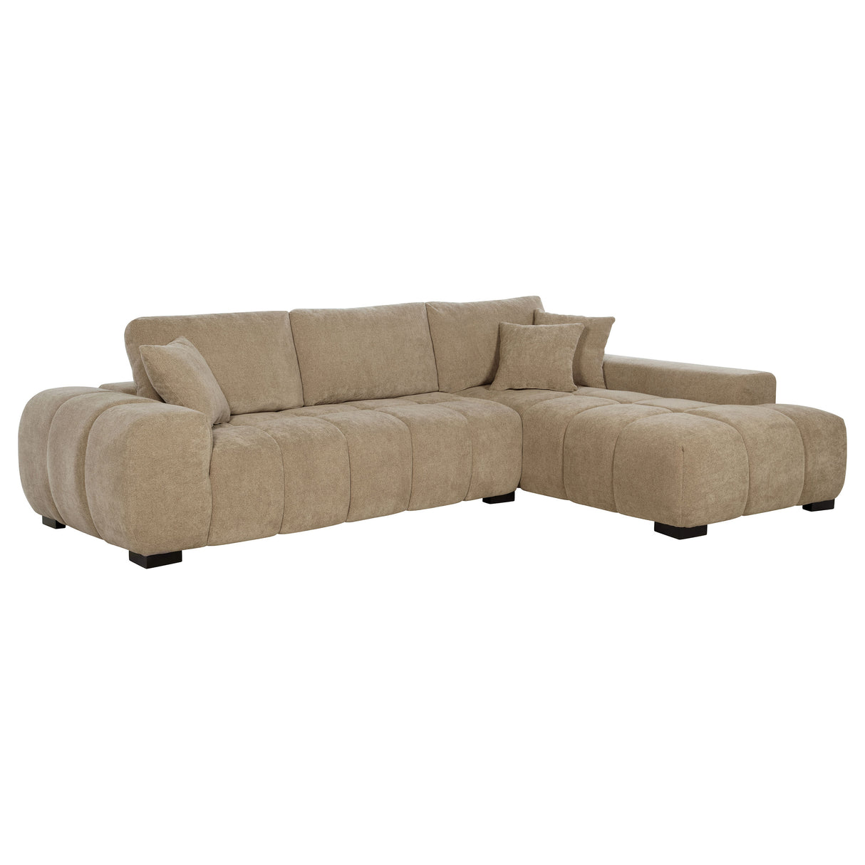 Octavia - Upholstered Sectional Chaise Sofa