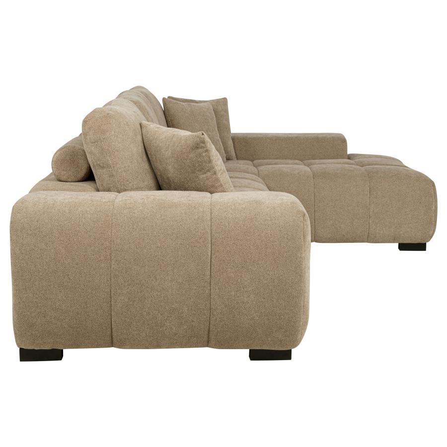 Octavia - Upholstered Sectional Chaise Sofa