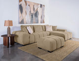 Octavia - Upholstered Sectional Chaise Sofa