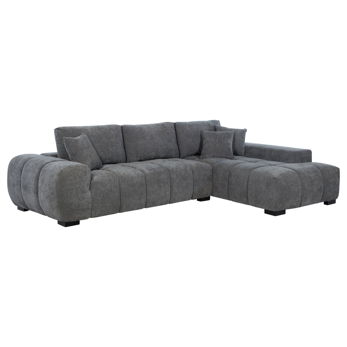 Octavia - Upholstered Sectional Chaise Sofa