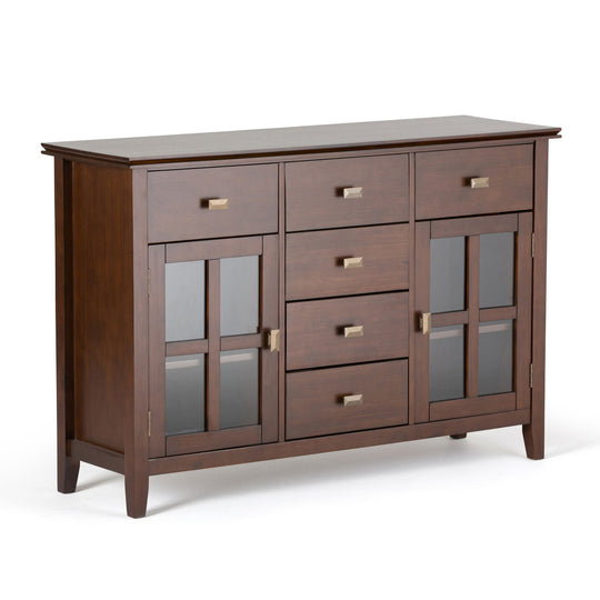Artisan - Handcrafted Sideboard Buffet Light Brown by Simpli-Home | Bel Furniture