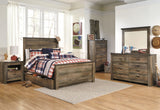 Trinell - Panel Bed