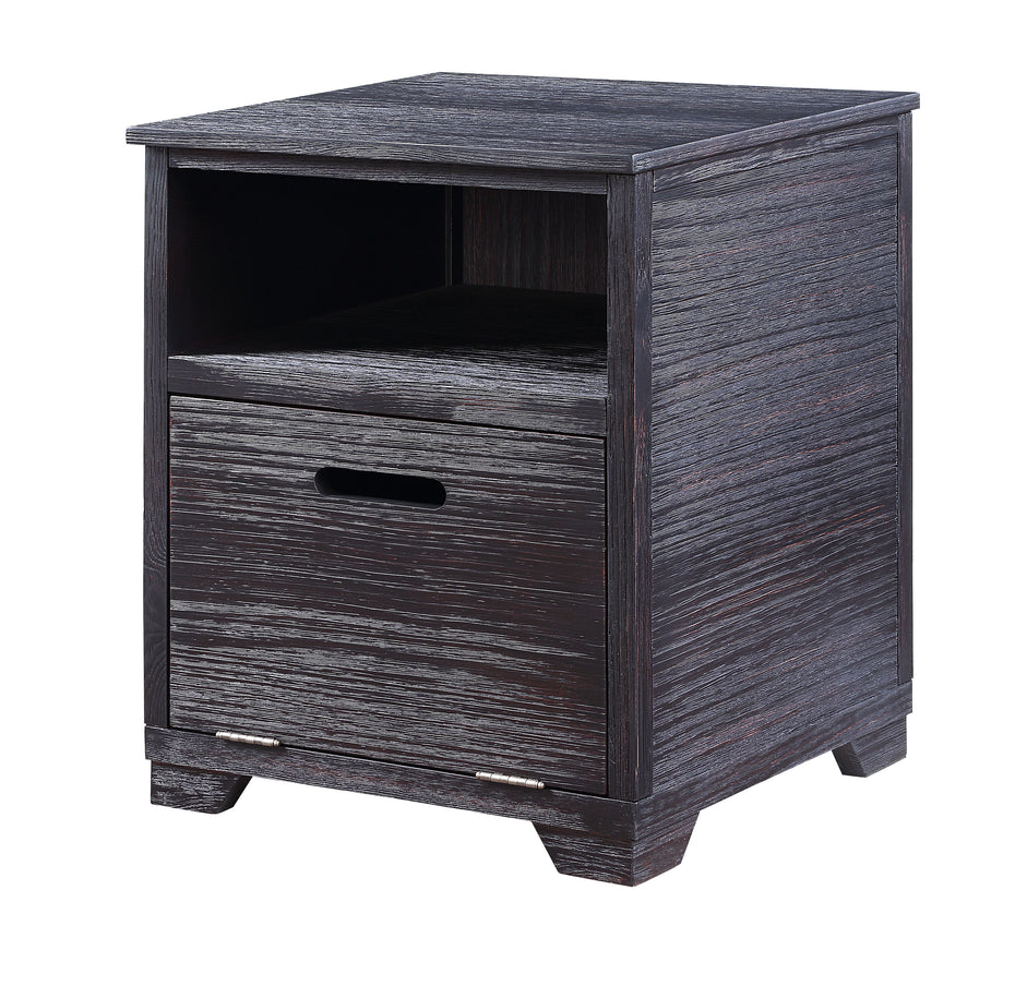 Kamilia - End Table - Antique Black