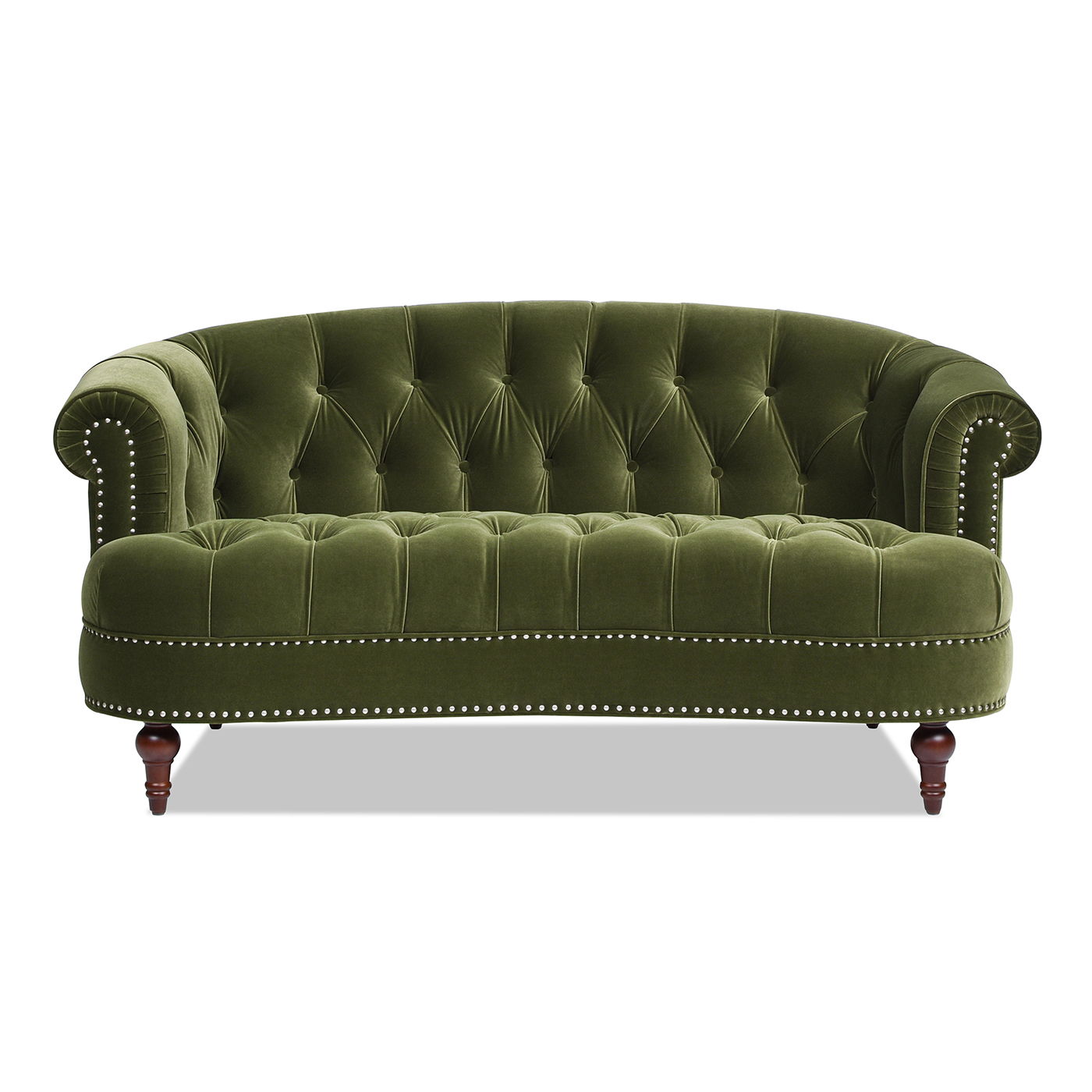 La Rosa Victorian Chesterfield Loveseat - Thumbnail 2