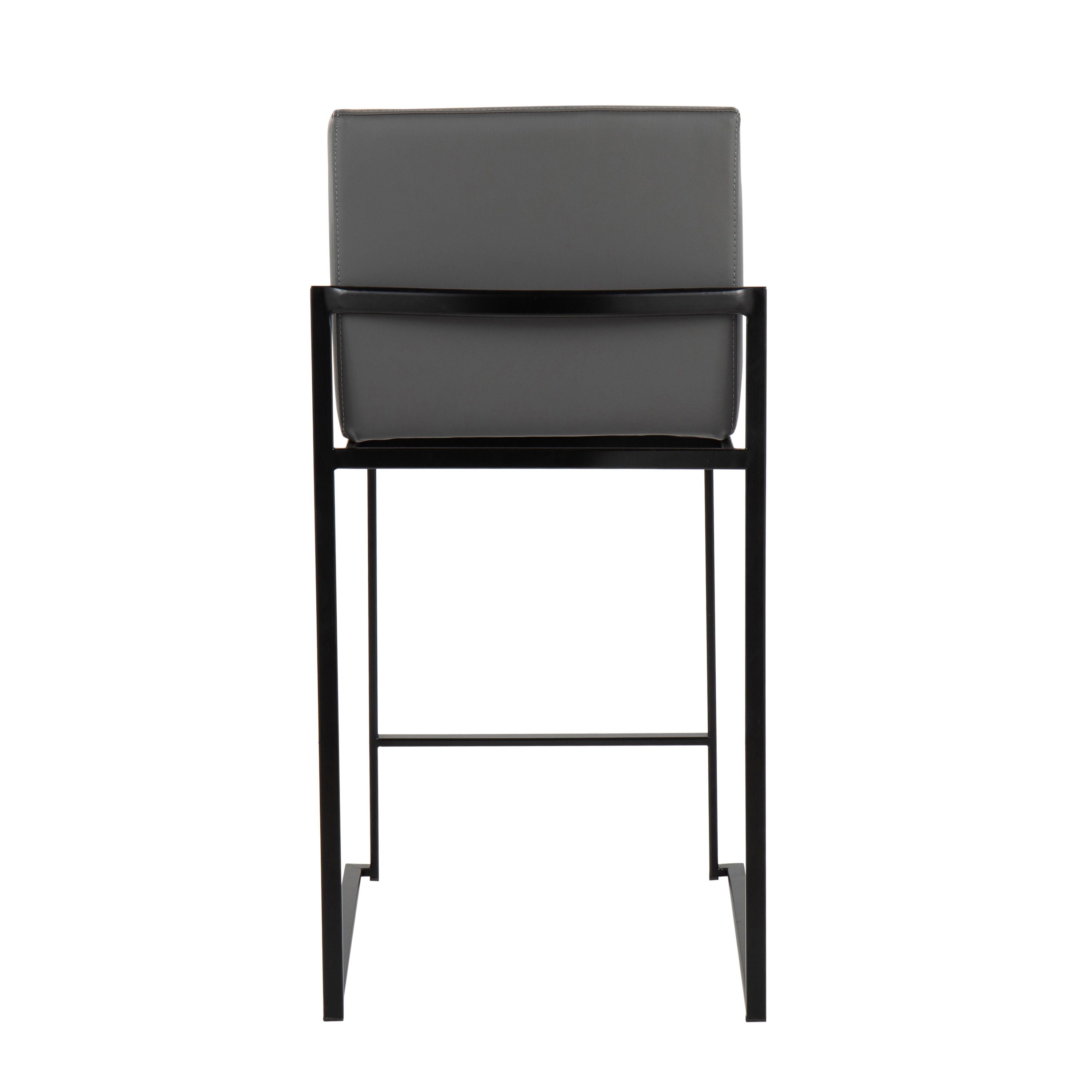 Fuji - Contemporary Modern Elegance, High Back Counter Stool