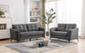 Callie - Woven Fabric Living Room Set by Lilola Home | Bel Furniture