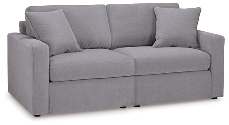Modmax - Granite - Sectional Gray 2 Pc. Loveseat Sectional by Signature Design by Ashley® | Bel Furniture
