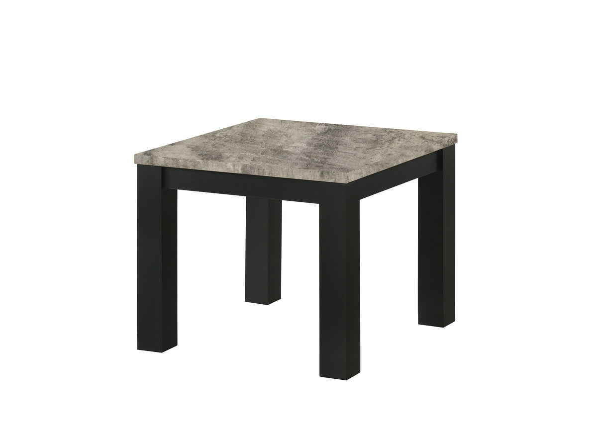 Theo - 3 Piece Cocktail Set - Concrete / Black by Crown Mark | Bel Furniture