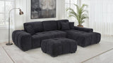 Octavia - Fabric Rectangular Upholstered Ottoman