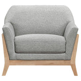 Vaughn - Fabric Upholstered Flared Arm Sofa Set