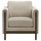 Islington - Upholstered Panel Arm Sofa Set