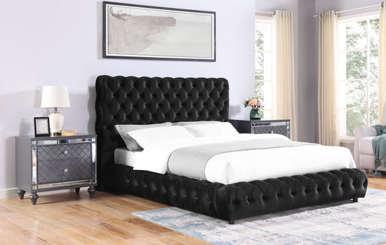 Flory Bed Black