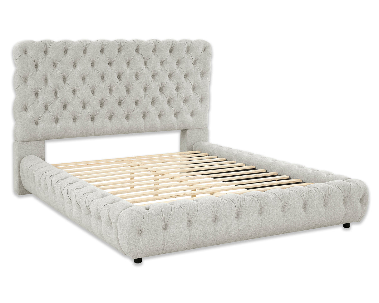 Flory Bed Dove Gray