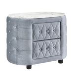 Natalia Night Stand Grey