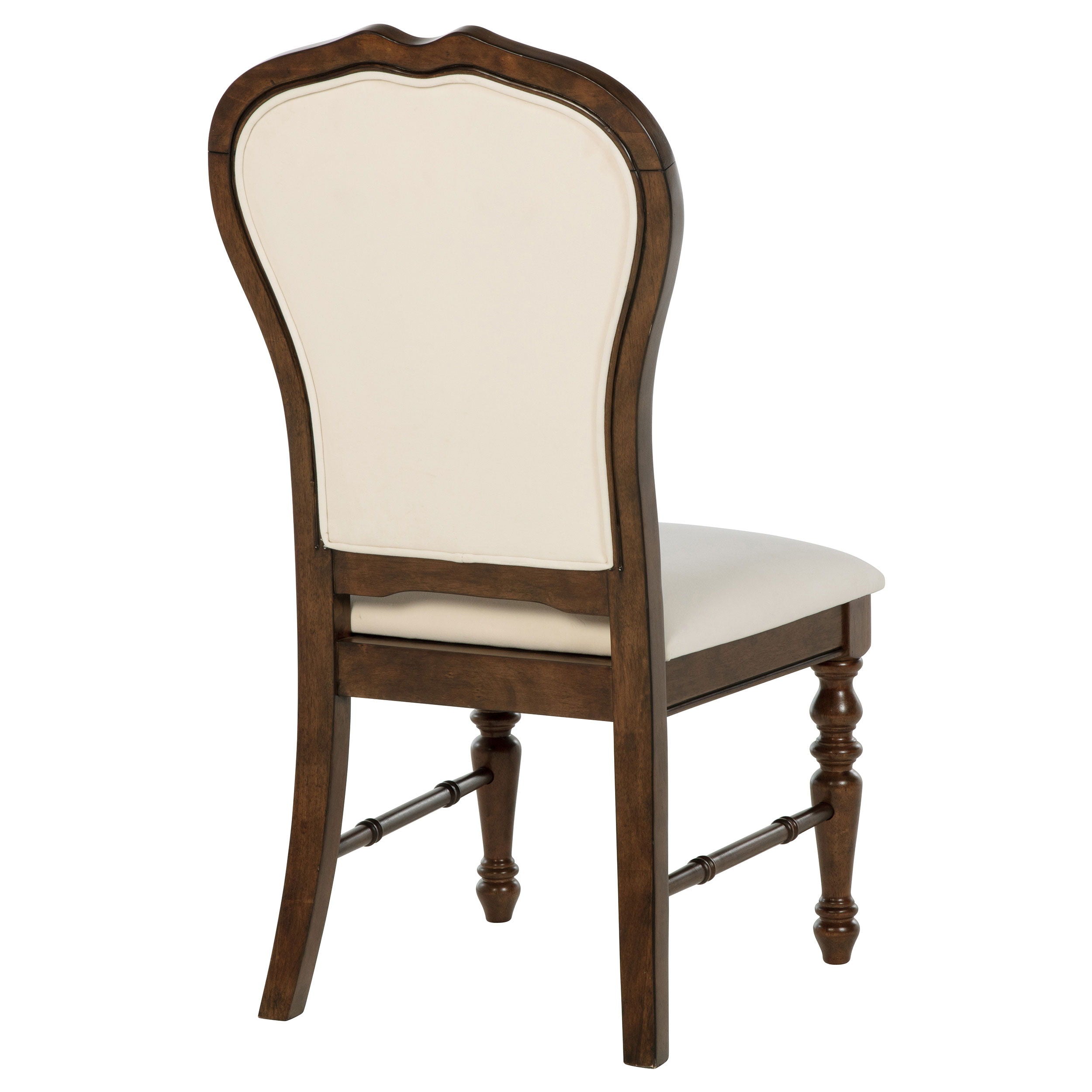 Landon - Upholstered Dining Side Chair (Set of 2) - Rich Brown