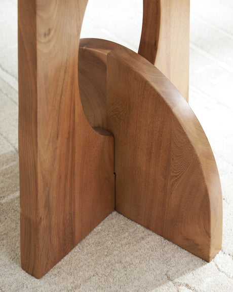 Hollbourne - Accent Table - Brown - view 3