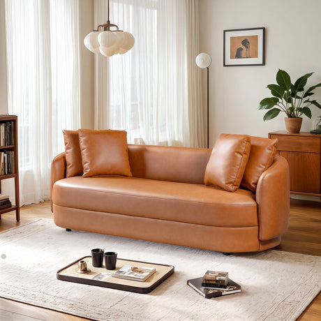 Dylan - Modern French Boucle Sofa - view 4