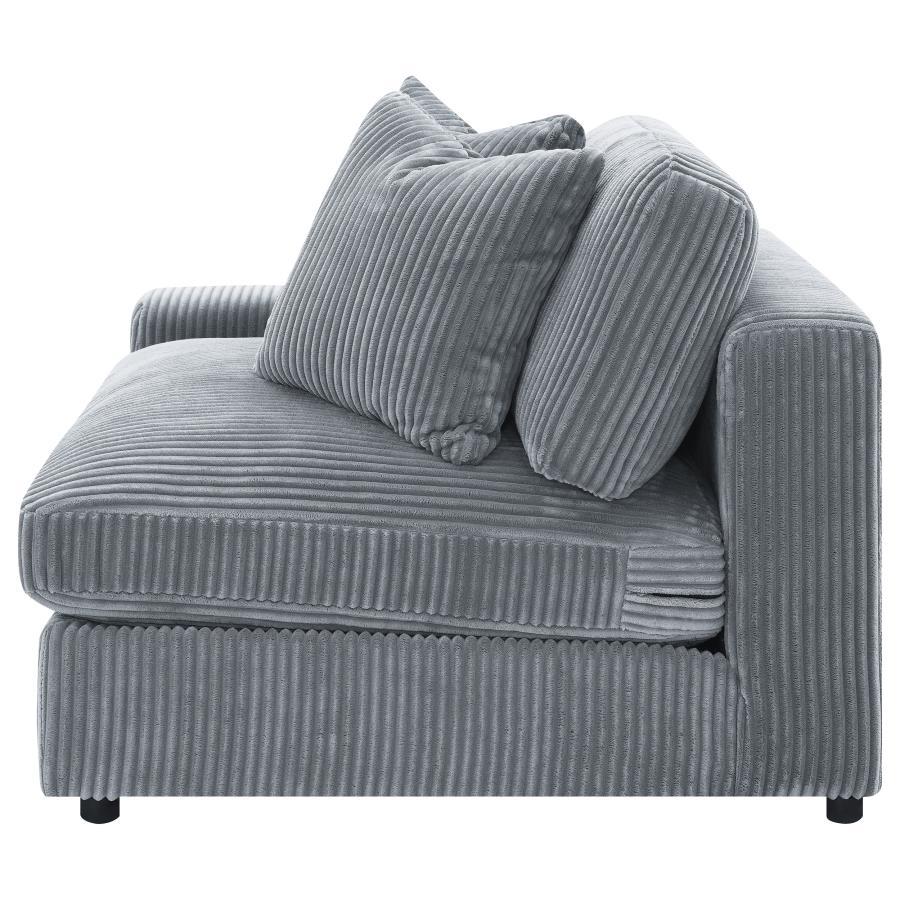 Blaine - Upholstered Reversible Chaise Sectional Sofa by Coaster Fine Furniture | Bel Furniture