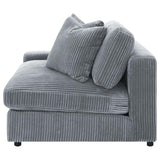 Blaine - Upholstered Reversible Chaise Sectional Sofa by Coaster Fine Furniture | Bel Furniture