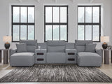 Modmax - Salt And Pepper - Reclining Sectional by Signature Design by Ashley® | Bel Furniture