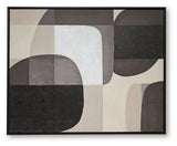 Kesleigh - Wall Art - Black / White