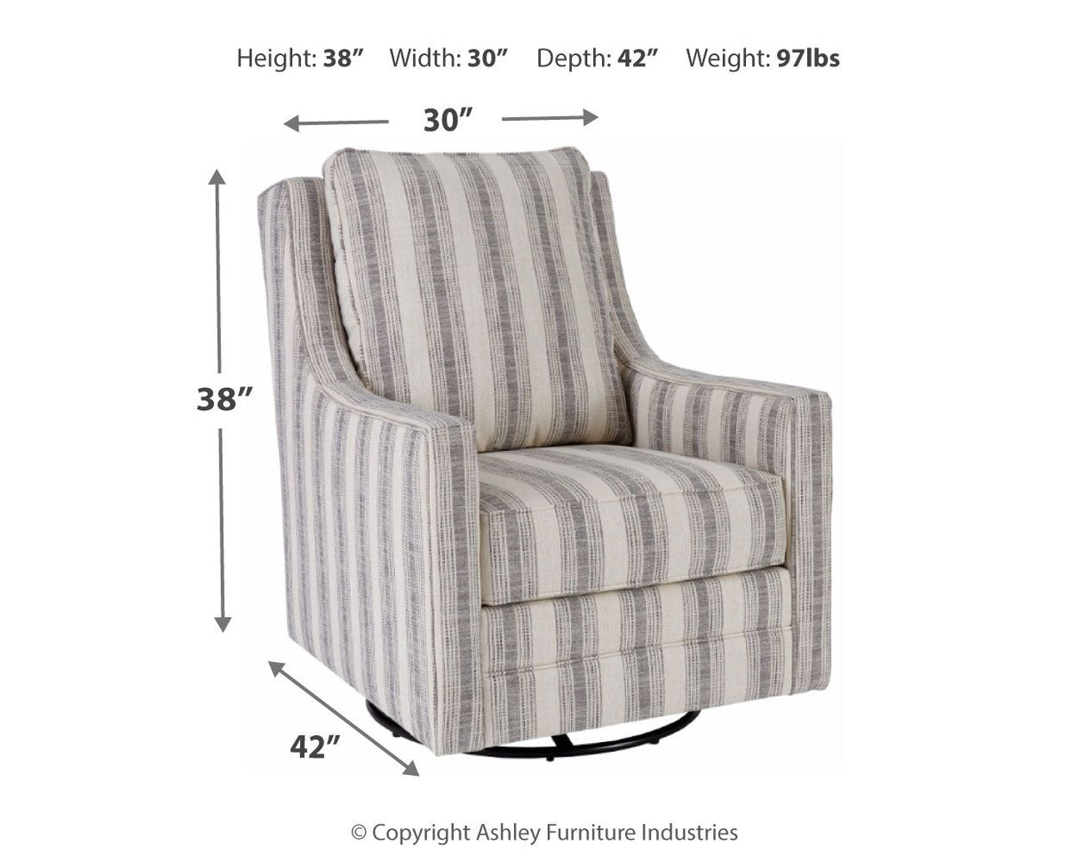 Kambria - Swivel Glider Accent Chair by Signature Design by Ashley® | Bel Furniture
