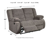 Tulen - Reclining Loveseat by Signature Design by Ashley® | Bel Furniture