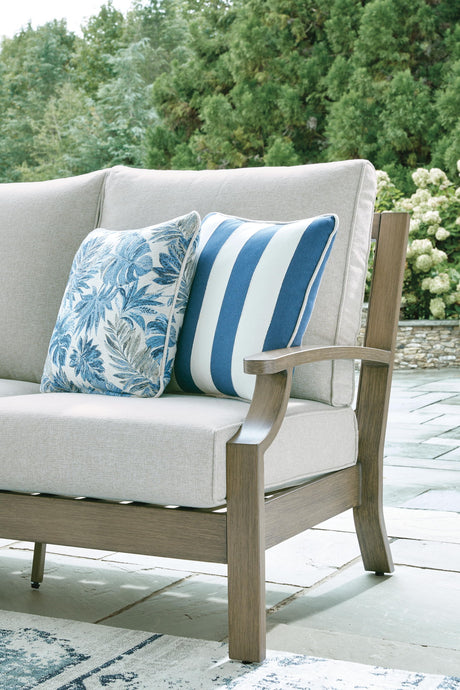 Rainier Ranch - Sofa With Cushion - Brown / Beige - view 4