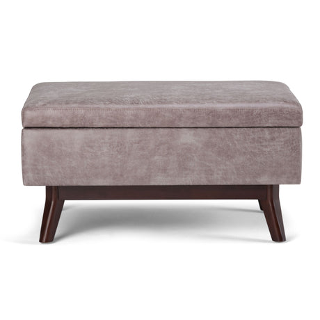 Owen - Upholstered Rectangular Storage Ottoman - view 46