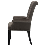Alana - Upholstered Dining Arm Chair by CoasterElevations | Bel Furniture
