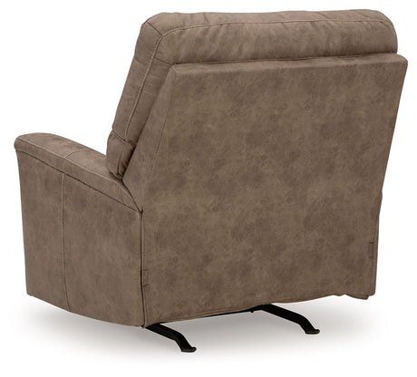 Navi - 3 Pc. - Sofa, Loveseat, Rocker Recliner - Fossil - view 7