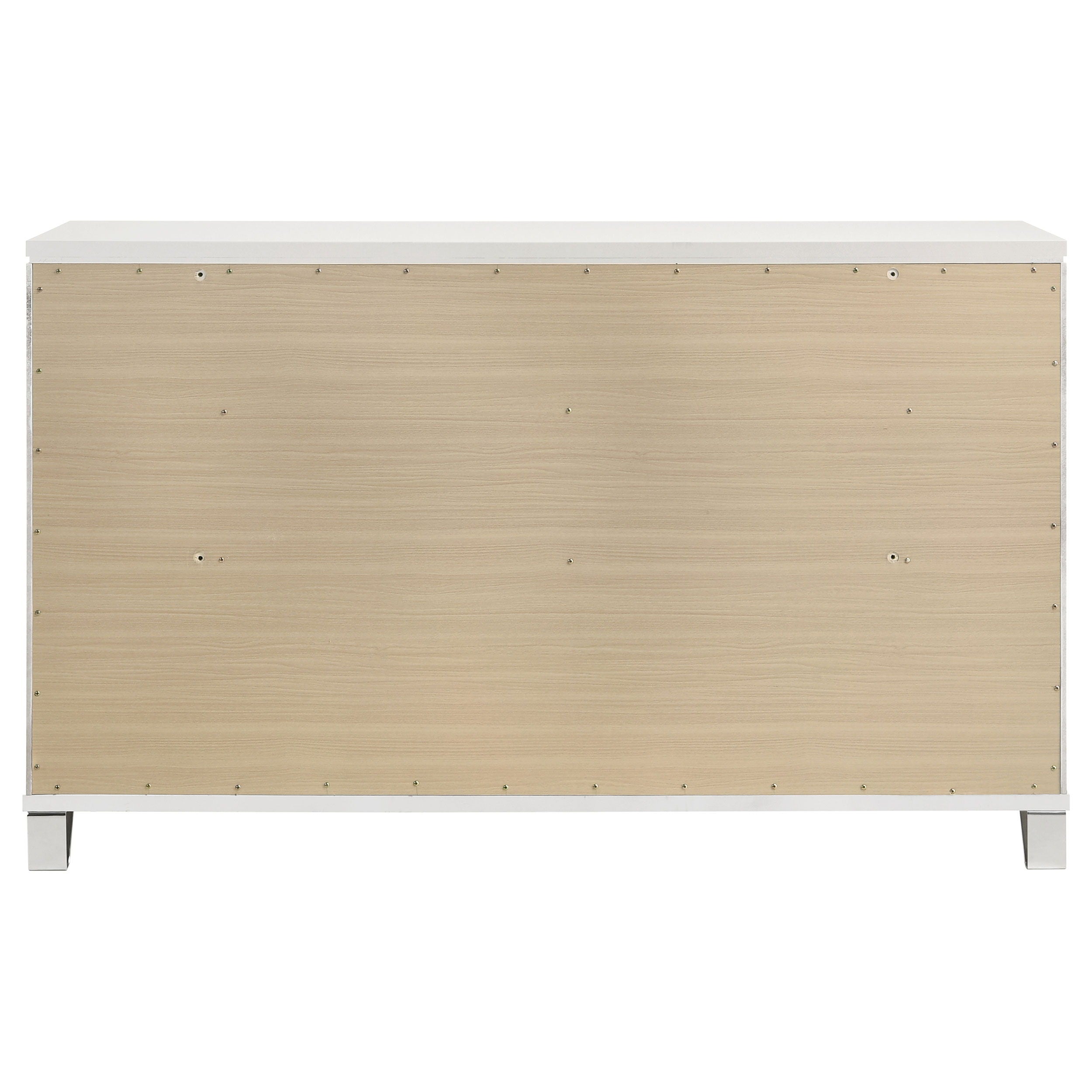 Marmore - 9-Drawer Dresser Cabinet - White