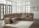 Ravenel - Power Reclining Sectional by Signature Design by Ashley® | Bel Furniture