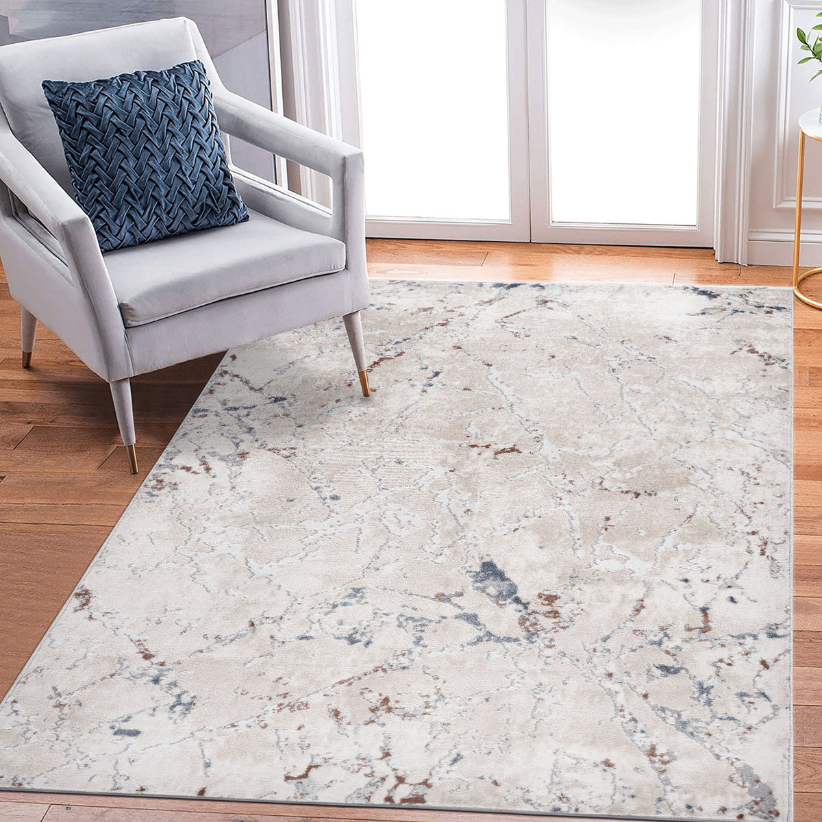 Marfi - 6' X 9' Contemporary Area Rug - Multi