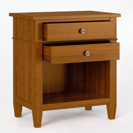 Carlton - Bedside Table, Handcrafted by Simpli-Home | Bel Furniture