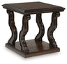 Maylee - Table Dark Brown End Tables by Signature Design by Ashley® | Bel Furniture