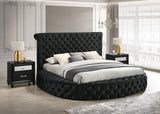Brigitte Storage Bed Black
