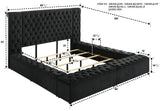 Liliana Storage Bed Black
