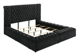 Liliana Storage Bed Black