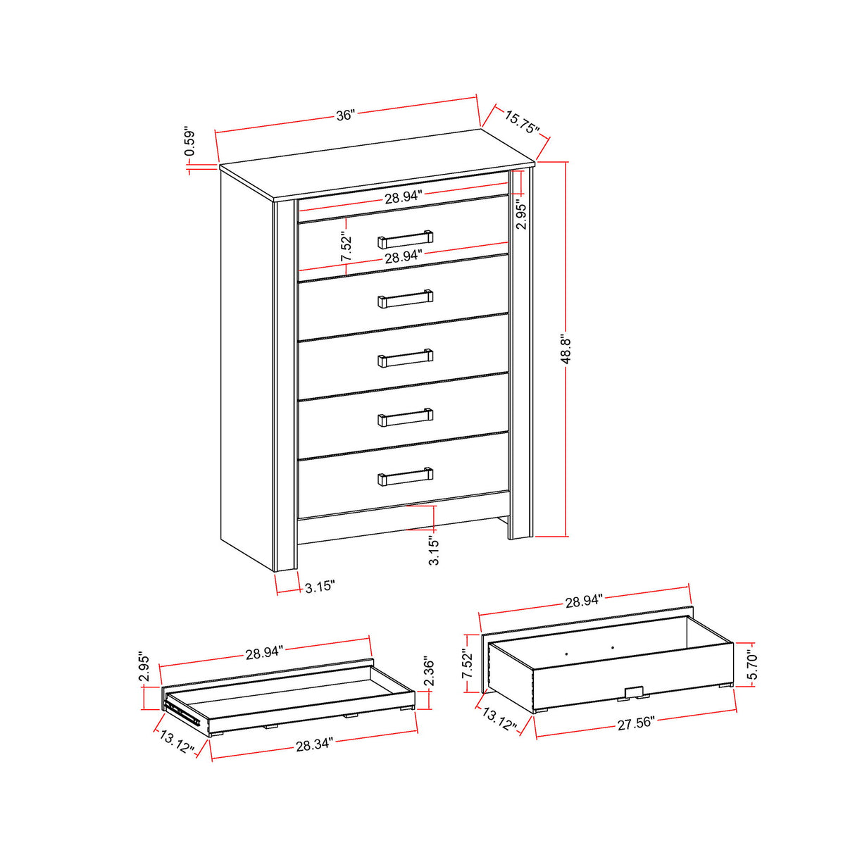 Lorenzo - Chest With Hidden Jewelry Compartment And Bar Handle - Silver