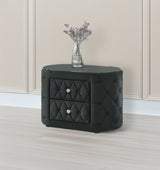 Voltare Night Stand Black